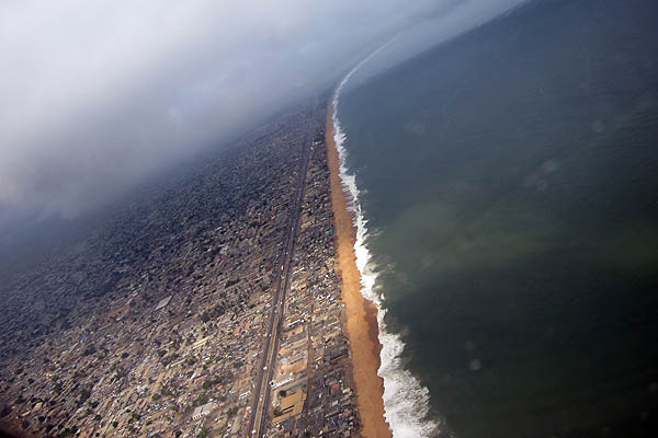 Abidjan coastline, Côte d'Ivoire